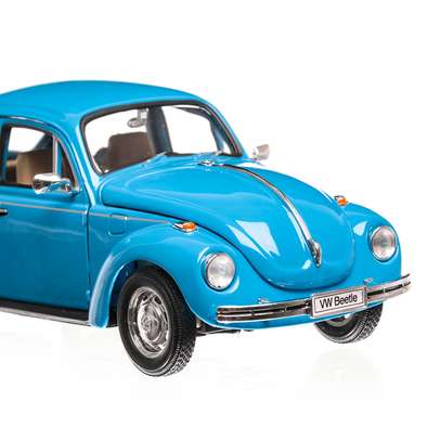 Volkswagen Beetle 1972 , macheta auto, scara 1:24, albastru, Welly