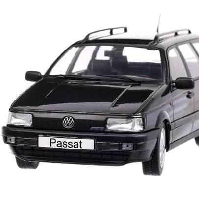 Volkswagen Passat B3 VR6 Variant 1988, macheta auto, scara 1:18, negru, KK Scale