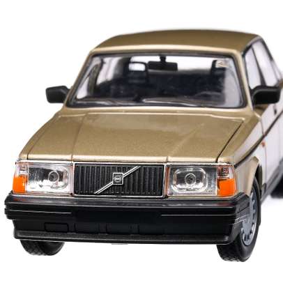 Volvo 240 GL 1986, macheta auto, scara 1:24, auriu, Welly