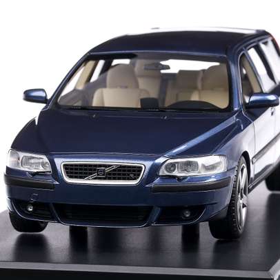 Volvo V70 R Gen2 1999, macheta auto scara 1:18, albastru inchis, DNA Collectibles