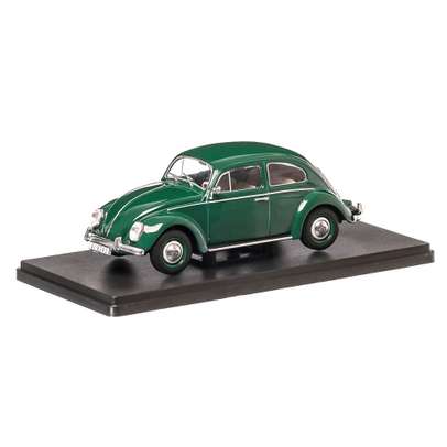 Volswagen Beetle 1200 1960, macheta auto scara 1:24, verde inchis, Magazine Models