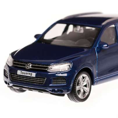 Volkswagen Touareg 2014, macheta auto, scara 1:43, albastru, RMZ