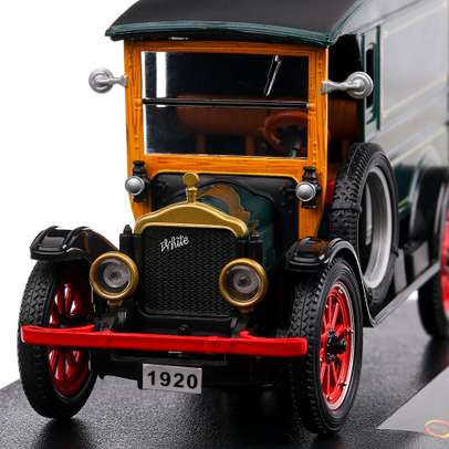 White Delivery Van 1920, macheta auto, scara 1:32, verde inchis, Signature Models
