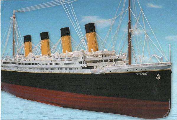 HACHETTE-RMS TITANIC-kit-ul renumitului pachebot