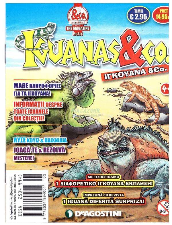 Iguanas &Co. - colectia de iguane care isi schimba culoarea