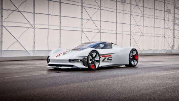 Prima masina de la Porsche "inginerita" exclusiv pentru un joc virtual: Vision Gran Turismo