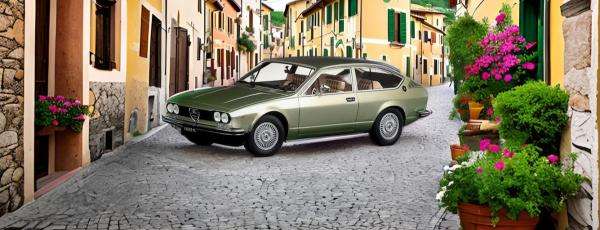 Alfa Romeo Alfetta GT 1975: O legendă italiană pe patru roți