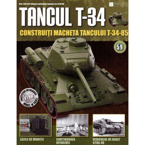Tancul T-34 nr. 59 - din 25 aprilie disponibil in magazin