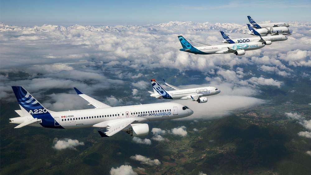 Cele mai mari si folosite avioane de linie: Airbus si Boeing
