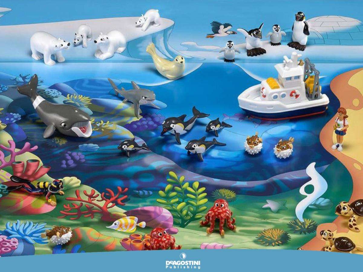 Colectie noua pentru copii: Animale Marine