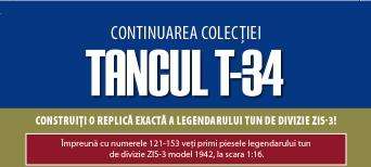 Prelungirea Colectiei Tancul T-34 - Eaglemoss.